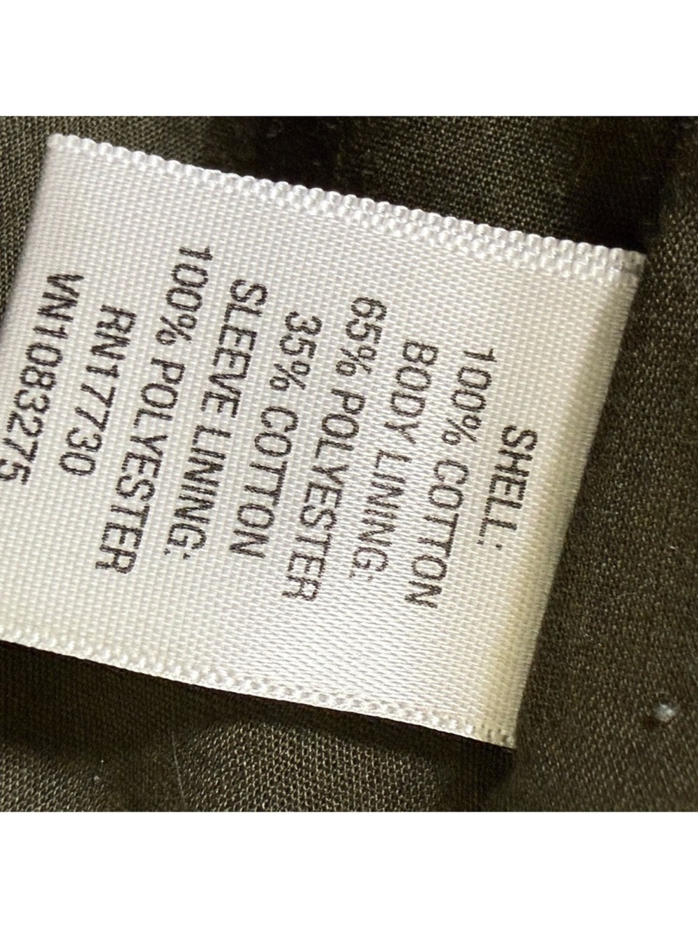 VTG Mossimo Olive Green Double Breasted Military Pea Coat Utility Jacket Y2K M - Picture 7 of 9